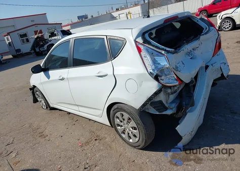 2016 Hyundai Accent Se z USA, uszkodzony, nr VIN KMHCT5AE4GU247967